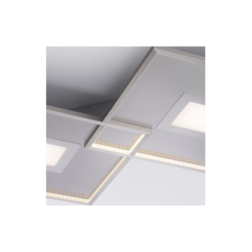 Paul Neuhaus 8378-55 - LED Prigušiva stropna svjetiljka AMARA LED/45W/230V sjajni krom + daljinski upravljač