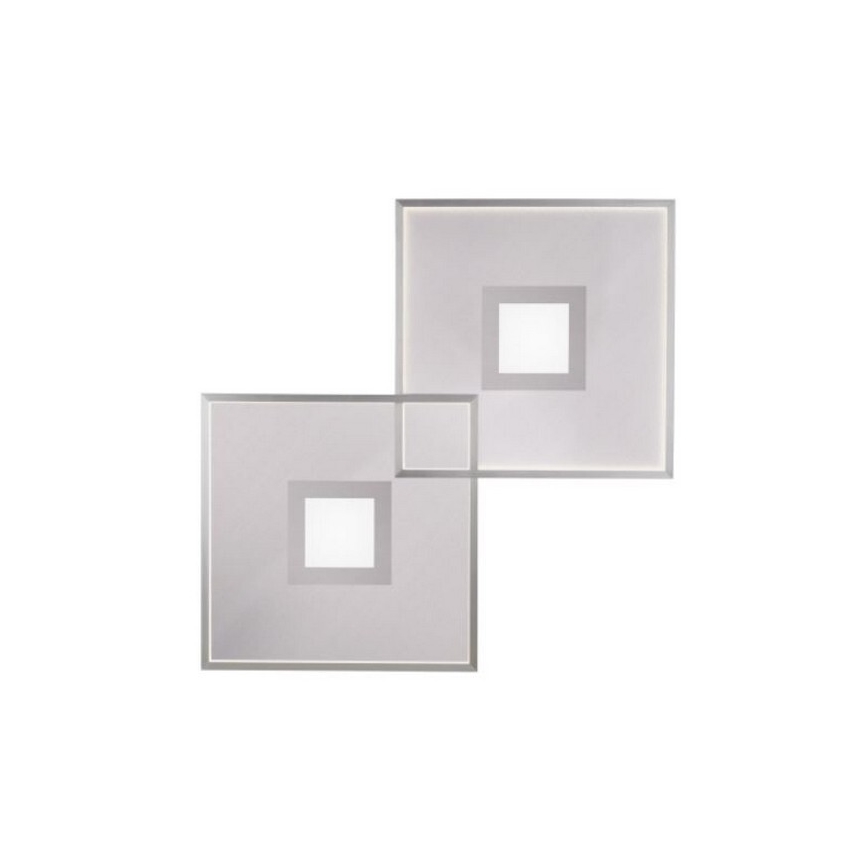 Paul Neuhaus 8378-55 - LED Prigušiva stropna svjetiljka AMARA LED/45W/230V sjajni krom + daljinski upravljač