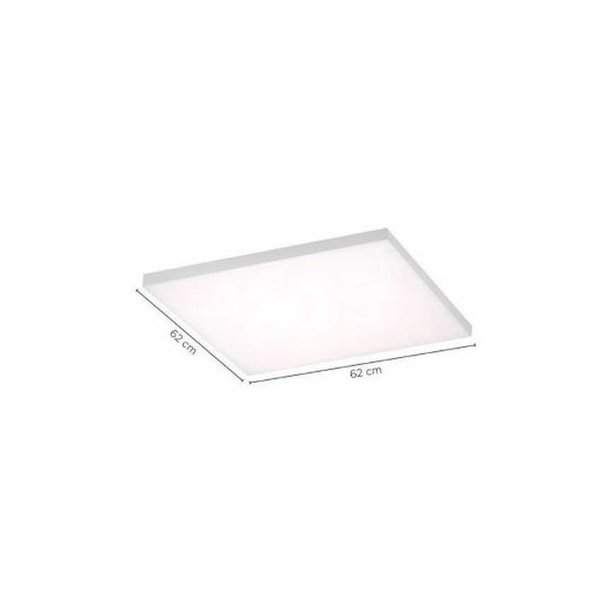 Paul Neuhaus 8492-16 - LED Prigušivi ugradbeni panel FRAMELESS LED/35W/230V + daljinski upravljač