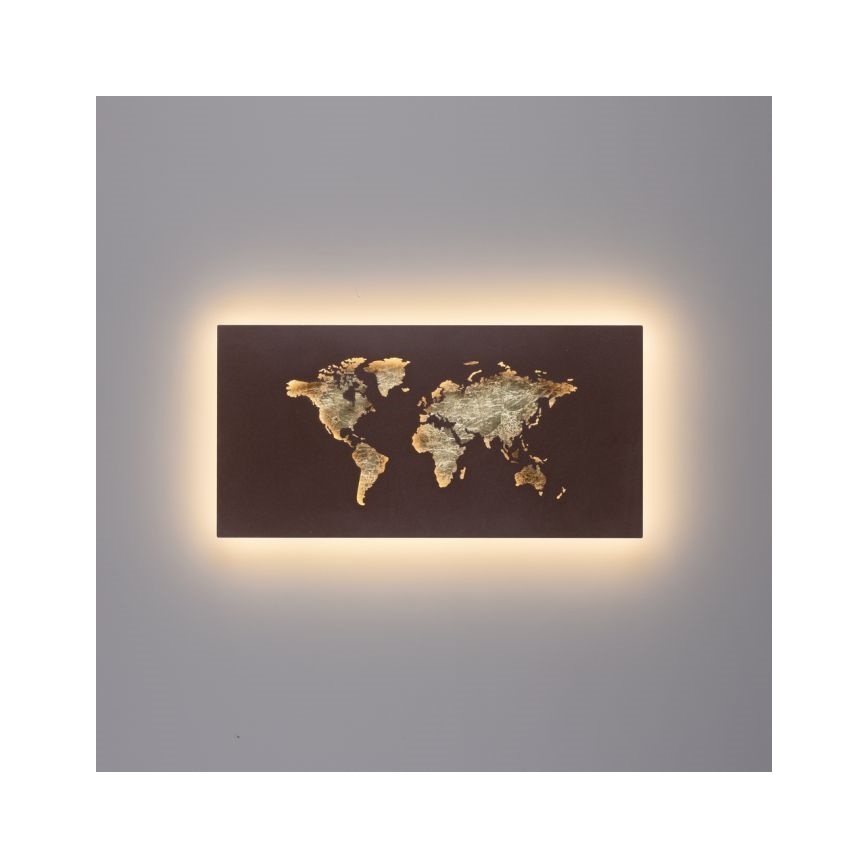 Paul Neuhaus 9056-48 - LED Zidna dekorativna svjetiljka MAP LED/25W/230V 3000K