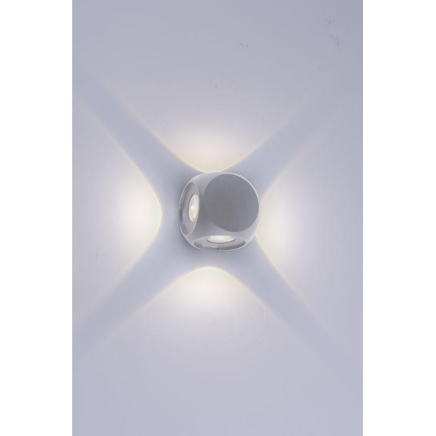 Paul Neuhaus 9485-21 - LED Vanjska zidna svjetiljka CARLO 4xLED/0,8W/230V IP54