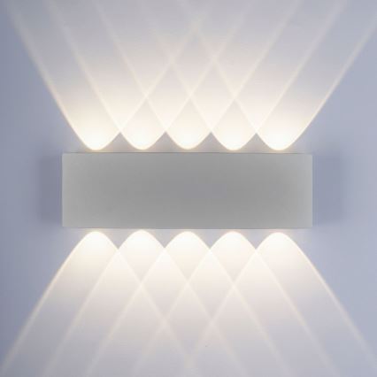 Paul Neuhaus 9489-21 - LED Vanjska zidna svjetiljka CARLO 10xLED/0,8W/230V IP54