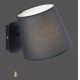 Paul Neuhaus 9539-18 - Zidna svjetiljka MIRIAM 1xE27/60W/230V crna