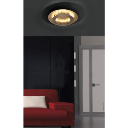 Paul Neuhaus 9620-12 - LED Stropna svjetiljka NEVIS LED/18W/230V zlatna