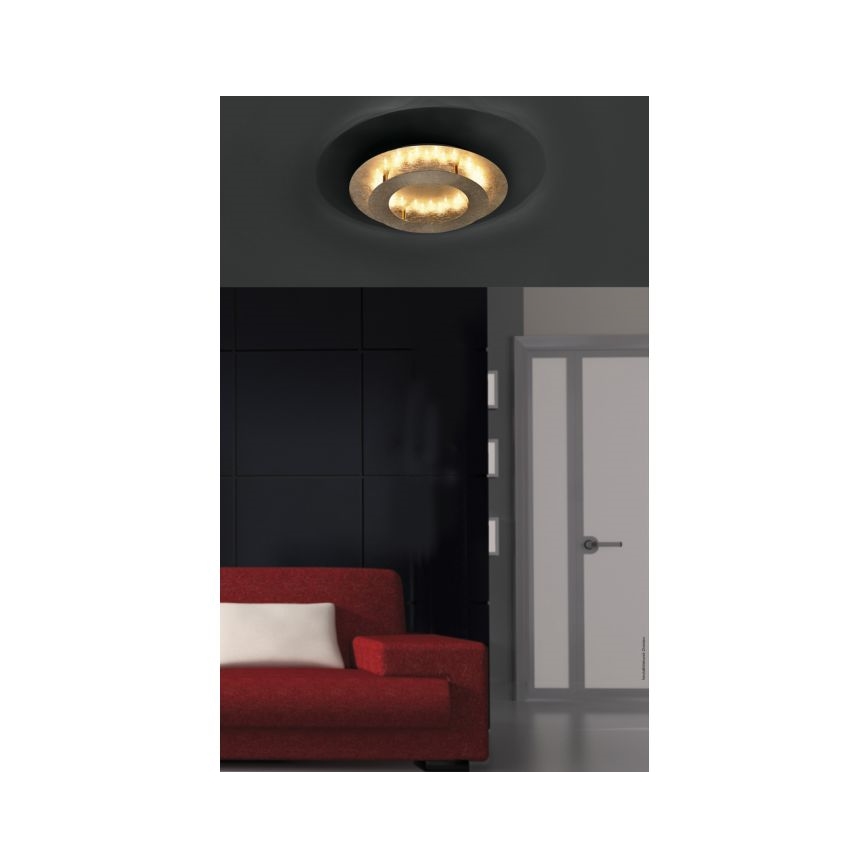 Paul Neuhaus 9620-12 - LED Stropna svjetiljka NEVIS LED/18W/230V zlatna
