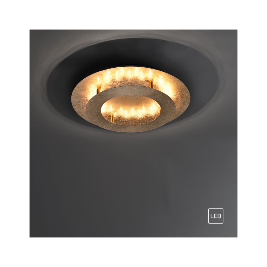 Paul Neuhaus 9620-12 - LED Stropna svjetiljka NEVIS LED/18W/230V zlatna