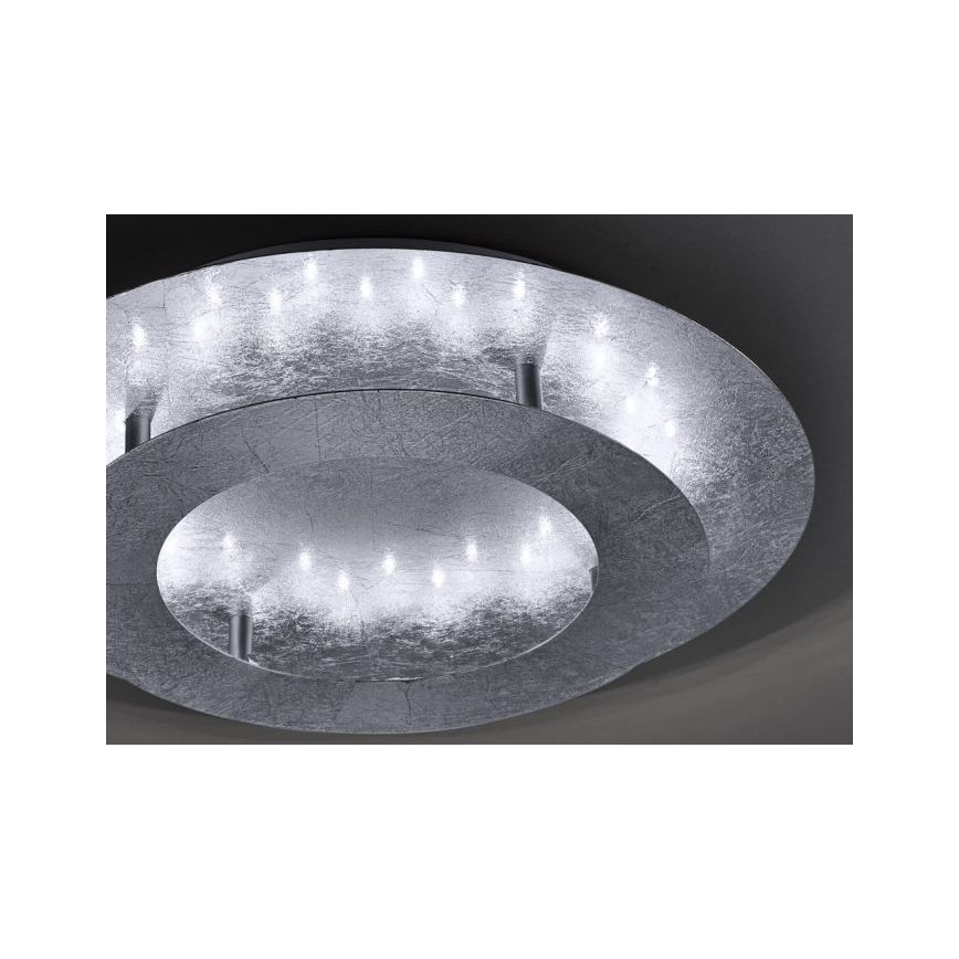 Paul Neuhaus 9620-21 - LED Stropna svjetiljka NEVIS LED/18W/230V srebrna