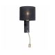 Paul Neuhaus 9646-18 - LED Zidna svjetiljka ROBIN 1xE27/40W/230V + LED/2,1W crna