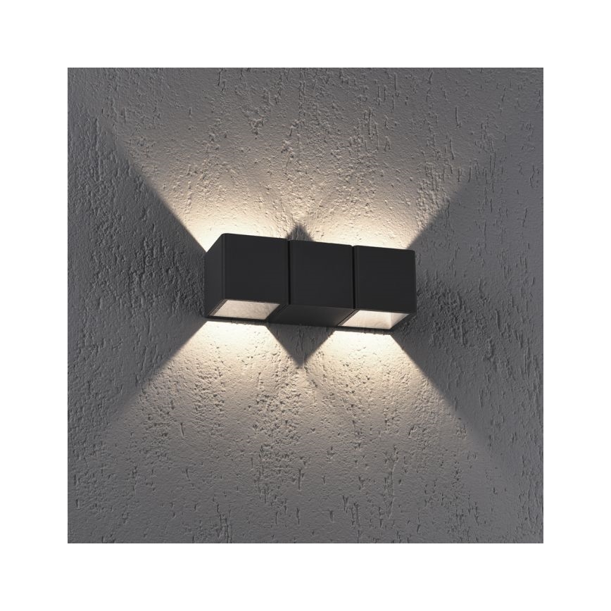 Paul Neuhaus 9658-13 - LED Vanjska zidna svjetiljka MARCEL 2xLED/4W/230V IP54