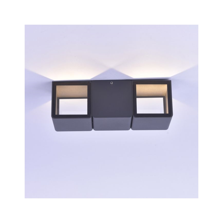 Paul Neuhaus 9658-13 - LED Vanjska zidna svjetiljka MARCEL 2xLED/4W/230V IP54