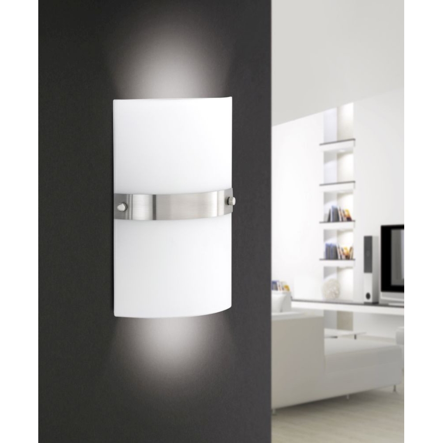 Paul Neuhaus 9846-55 - Zidna svjetiljka SQUARE 2xE14/40W/230V