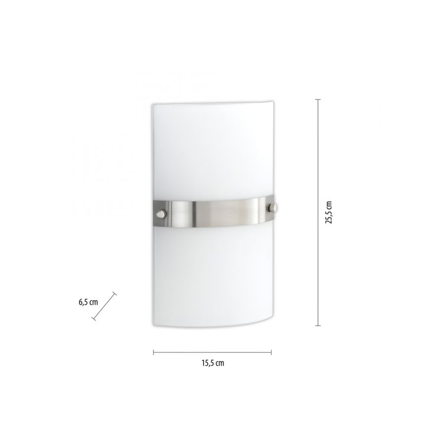 Paul Neuhaus 9846-55 - Zidna svjetiljka SQUARE 2xE14/40W/230V