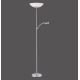 Paul Neuhaus 655-55 - LED Prigušiva podna lampa ALFRED 1xLED/28W+1xLED/4W/230V krom