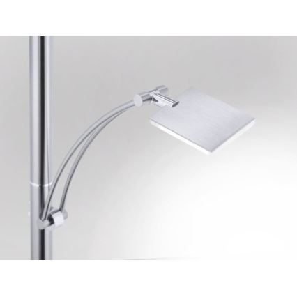 Paul Neuhaus 687-55 - LED Prigušiva podna lampa ARTUR 2xLED/27W+1xLED/6W/230V