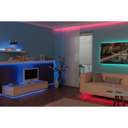 Paulmann 3988 - LED RGBW/13W dimmabilna traka TIP 5 m 230V + daljinski upravljač