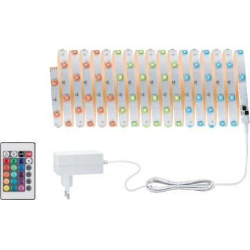 Paulmann 3989 - LED RGBW/19W LED traka s mogućnošću prigušivanja TIP 10 m 230V + daljinski upravljač