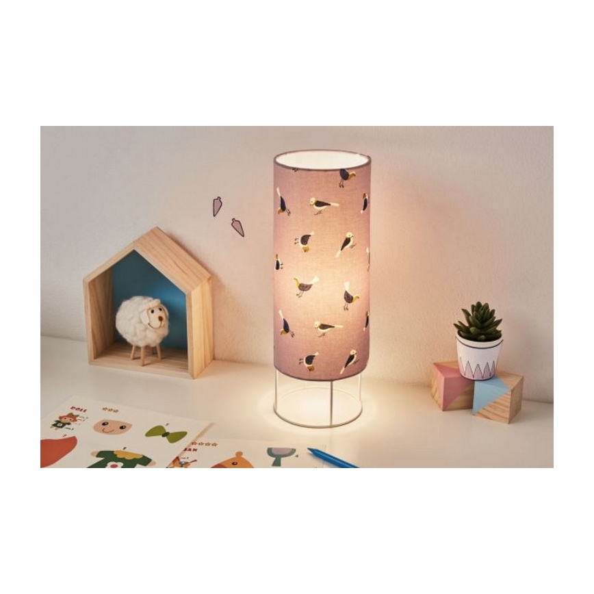 Paulmann 48044 - 1xE14/20W Dječja stolna lampa CUTE BIRD 230V