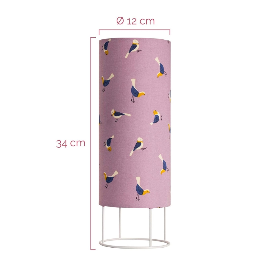Paulmann 48044 - 1xE14/20W Dječja stolna lampa CUTE BIRD 230V