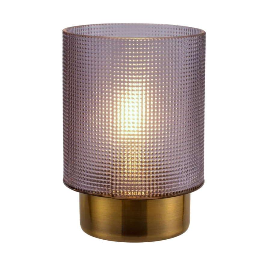 Paulmann 48133 - LED-1xE27/0,8W Stolna lampa GLAMOUR 3xAA/4,5V prozirna