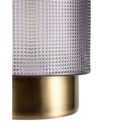 Paulmann 48133 - LED-1xE27/0,8W Stolna lampa GLAMOUR 3xAA/4,5V prozirna