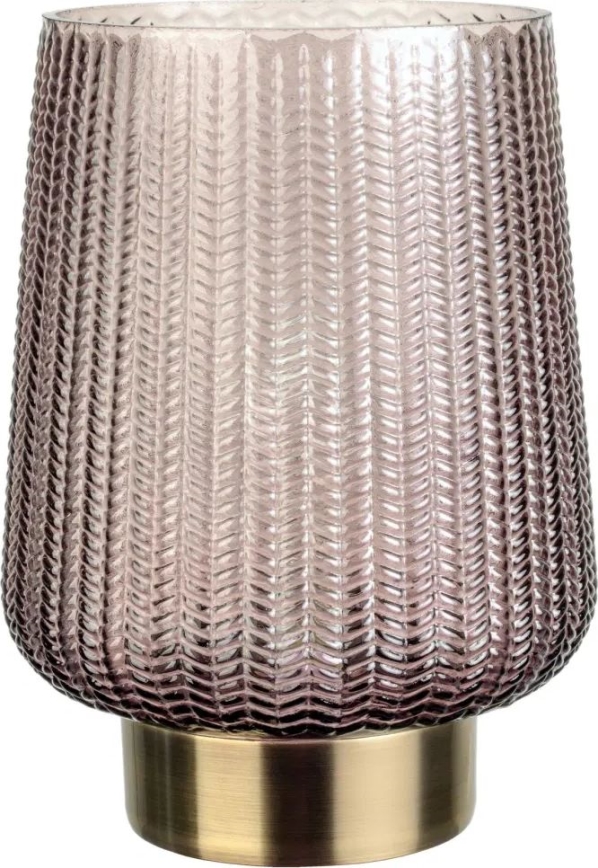 Paulmann 48137 - LED-1xE27/0,8W Stolna lampa GLAMOUR 3xAA/4,5V ružičasta