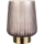 Paulmann 48137 - LED-1xE27/0,8W Stolna lampa GLAMOUR 3xAA/4,5V ružičasta