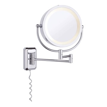 Paulmann 70349 - 1xE14/20W W IP44 Zidno kozmetičko ogledalo 230V