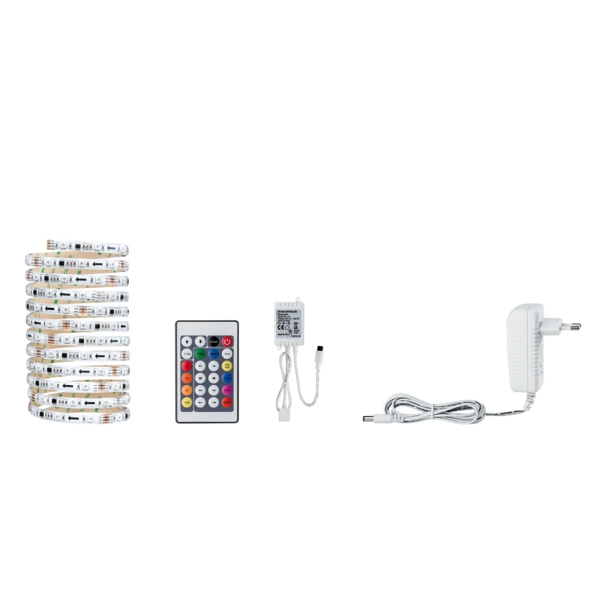 Paulmann 70481 - LED RGBW/9,6W Prigušiva traka DIGITAL 3 m 230V + daljinski upravljač