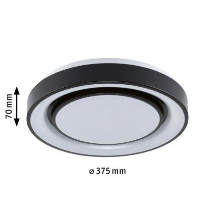 Paulmann 70544 - LED RGBW/22W Prigušiva stropna svjetiljka RAINBOW 230V 3000-6500K + daljinski upravljač