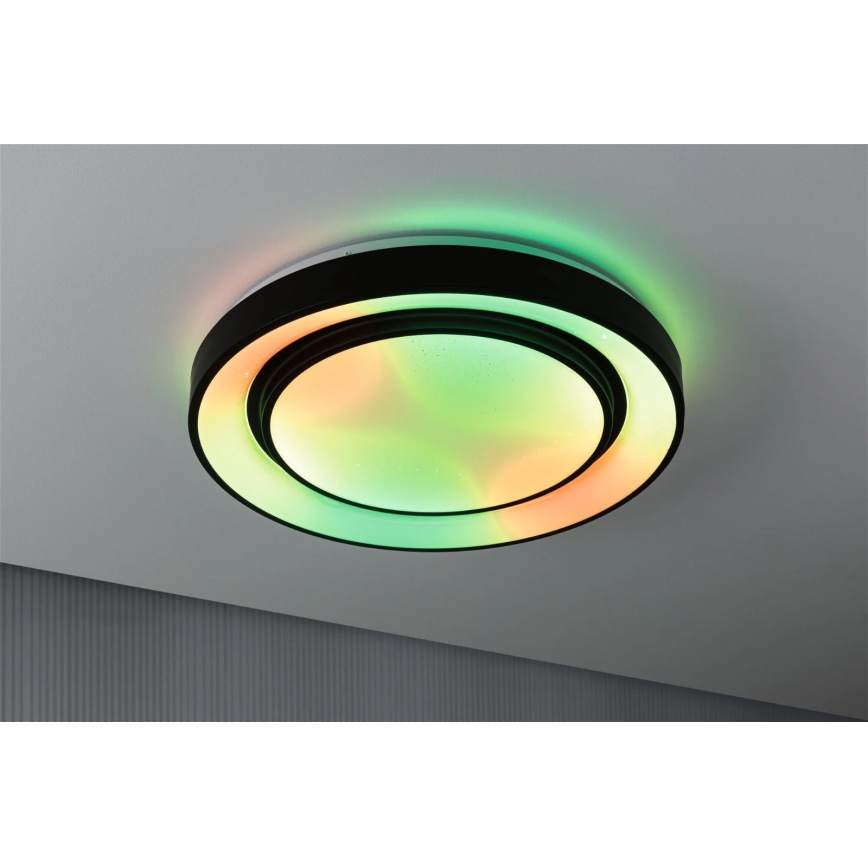 Paulmann 70545 - LED RGBW/38,5W Prigušiva stropna svjetiljka RAINBOW 230V 3000-6500K + daljinski upravljač