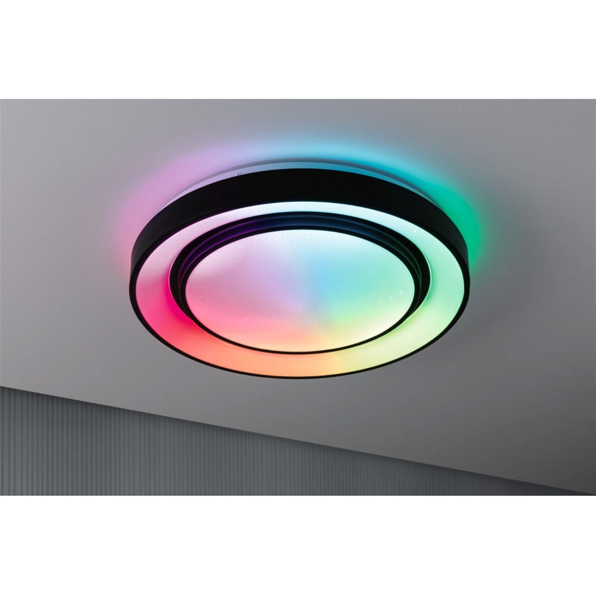 Paulmann 70545 - LED RGBW/38,5W Prigušiva stropna svjetiljka RAINBOW 230V 3000-6500K + daljinski upravljač