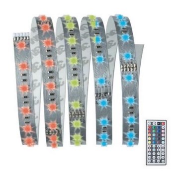 Paulmann 70587 - LED RGB/20W traka MAXLED s prigušivanjem 1,5 m 230V + daljinski upravljač