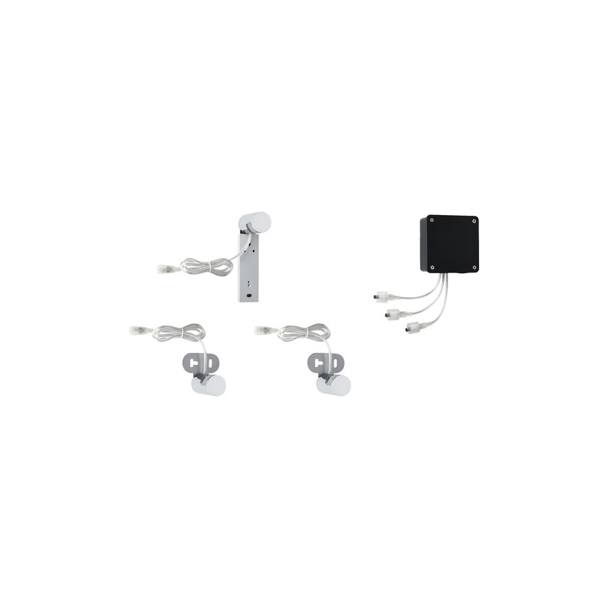 Paulmann 70611 - 3xLED/2,4W IP44 Kupaonska rasvjeta za ogledalo NAVI 230V