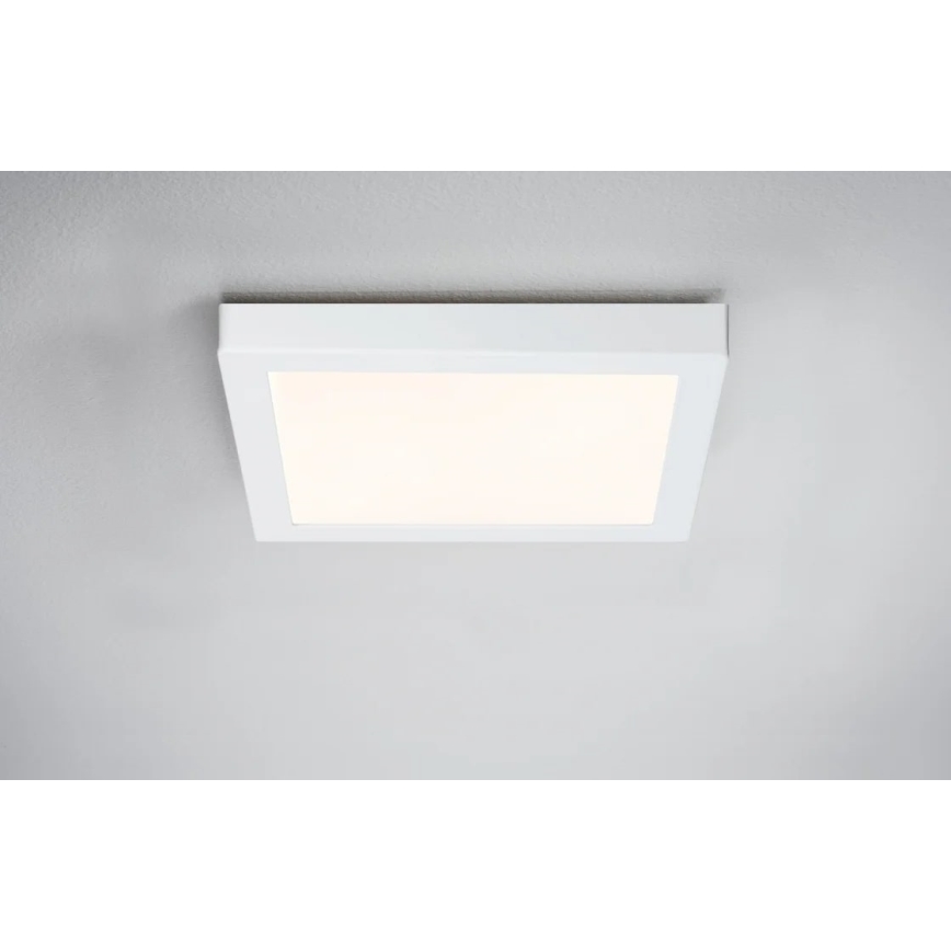 Paulmann 70645 - LED/12,5W Stropna svjetiljka LUNAR 230V 22,5x22,5 cm bijela