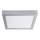 Paulmann 70650 - LED/17W Stropna svjetiljka LUNAR 230V 30x30 cm mat krom