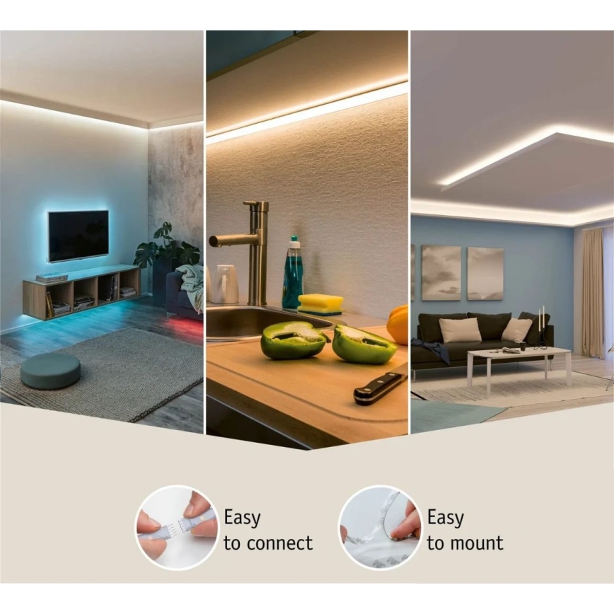 Paulmann 70666 - LED/20W IP44 Prigušiva traka za kupaonicu MAXLED 3 m 2700K 230V