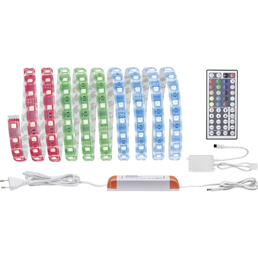 Paulmann 70673 - LED RGB/40W Prigušiva traka MAXLED 3m 230V + daljinski upravljač