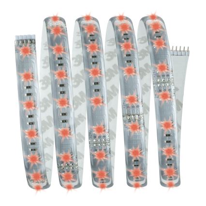 Paulmann 70674 - LED RGB/22W Dimmabilna traka MAXLED 1,5 m 230V + daljinski upravljač