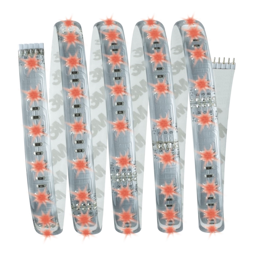 Paulmann 70674 - LED RGB/22W Dimmabilna traka MAXLED 1,5 m 230V + daljinski upravljač