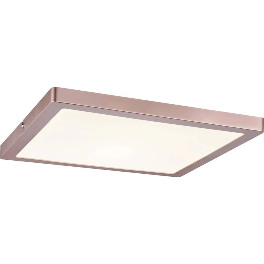 Paulmann 70873 - LED/24W Prigušivi panel ATRIA 230V 2700K 30x30 cm rose gold