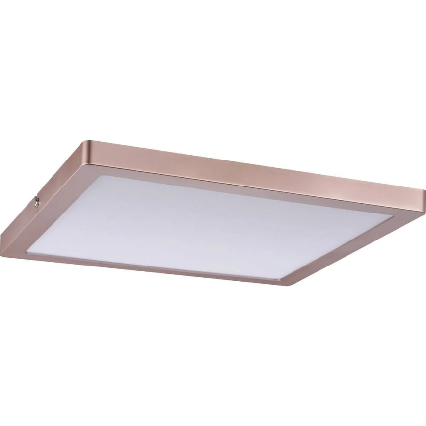 Paulmann 70873 - LED/24W Prigušivi panel ATRIA 230V 2700K 30x30 cm rose gold