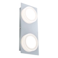Paulmann 70883 - 2xLED/4,7W IP23 Kupaonsko zidno svjetlo DORADUS 230V