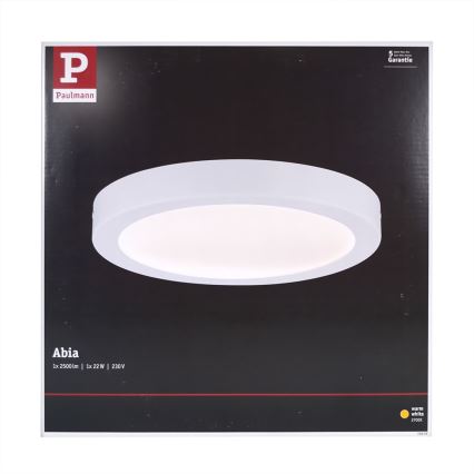 Paulmann 70899 - LED/22W Stropna svjetiljka ABIA 230V