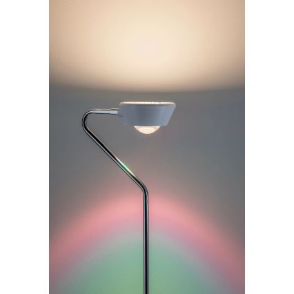Paulmann 70920 - LED/7,5W Podna lampa RAMOS s mogućnošću prigušivanja 230V bijela/sjajni krom