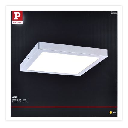 Paulmann 70982 - LED/22W Stropna svjetiljka ABIA 230V