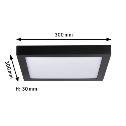 Paulmann 70985 - LED/22W Stropna svjetiljka ABIA 230V