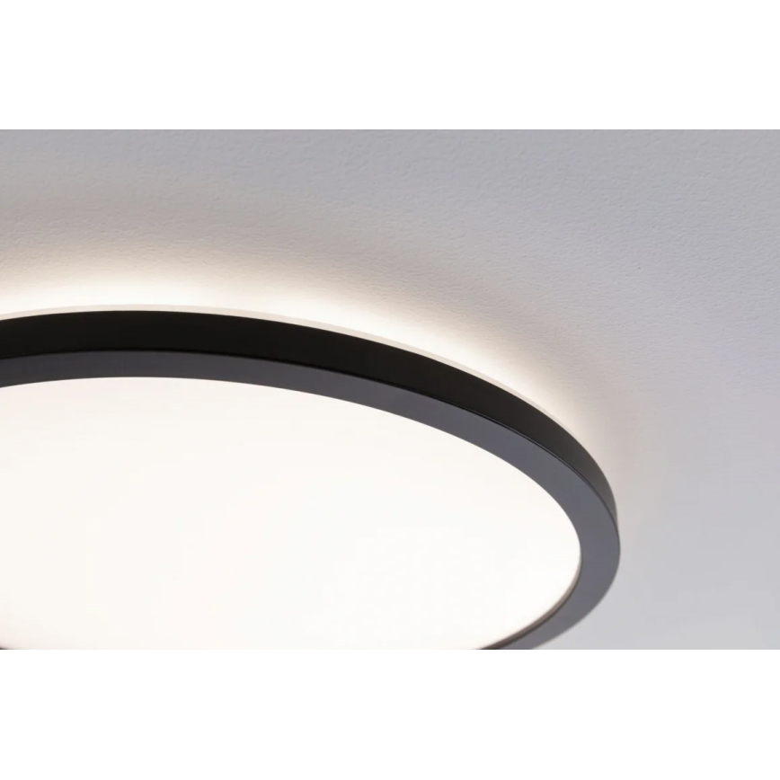 Paulmann 70998 - LED/16W Nadgradni panel ATRIA 230V 3000K pr. 29,3 cm crna