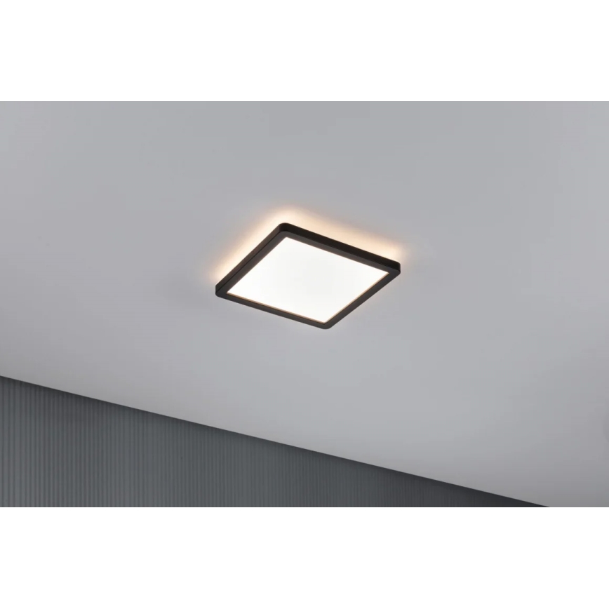 Paulmann 71000 - LED/11,2W Nadgradni panel ATRIA 230V 3000K 19x19 cm crna