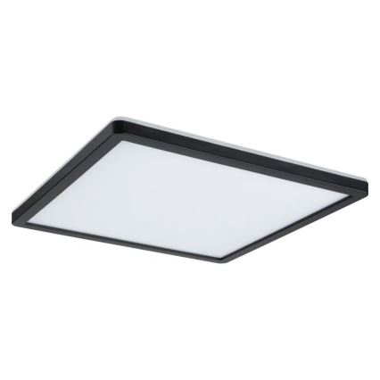 Paulmann 71001 - LED/16W Nadgradni panel ATRIA 230V 3000K 29,3x29,3 cm crna