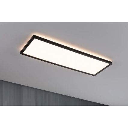 Paulmann 71003 - LED/22W Prigušivi panel ATRIA 230V 3000K 20x58 cm crna